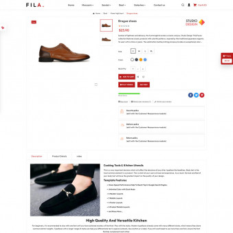 FILA: Elegant Designs for Shoe Shops