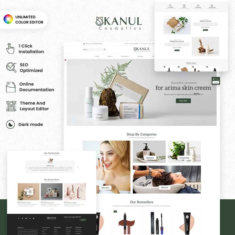 Kanul Cosmatics: Sophisticated Solutions for Cosmetic Retail