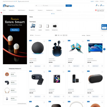 Foltech - Innovative Themes for Electronics Stores