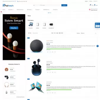 Foltech - Innovative Themes for Electronics Stores