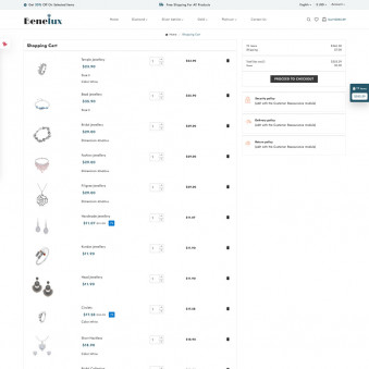 Beneiux - Stunning Templates for Jewelry Boutiques
