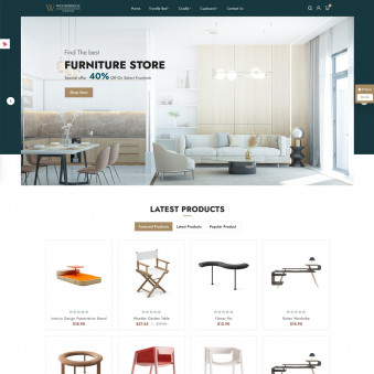 Woodbridge - Creative Templates for Furniture Brands