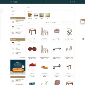 Woodbridge - Creative Templates for Furniture Brands
