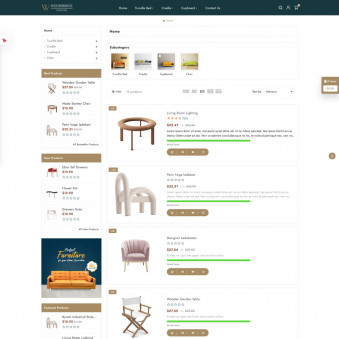 Woodbridge - Creative Templates for Furniture Brands