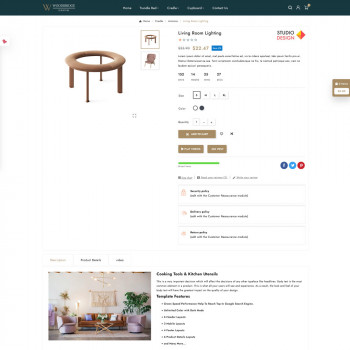 Woodbridge - Creative Templates for Furniture Brands