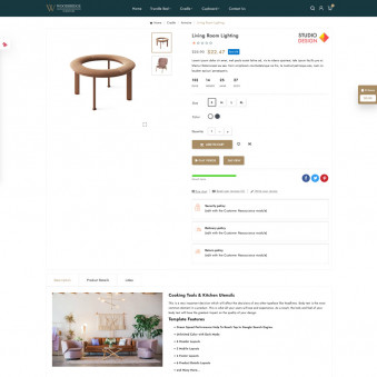 Woodbridge - Creative Templates for Furniture Brands