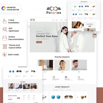 Polarios - Modern Theme for Goggles & Eyewear