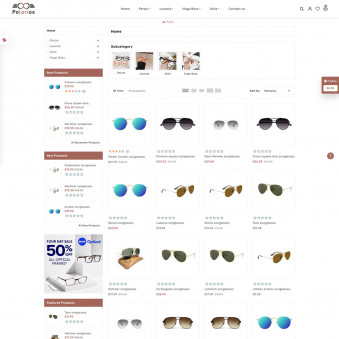 Polarios - Modern Theme for Goggles & Eyewear