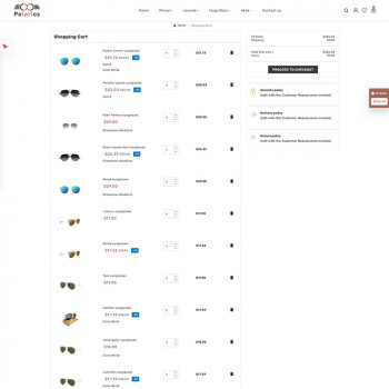 Polarios - Modern Theme for Goggles & Eyewear