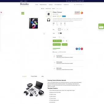 Benaka - Trendy Themes for Electronics Shops