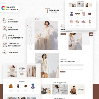 Titanium Fashion - Stylish Theme for Fashion Boutiques