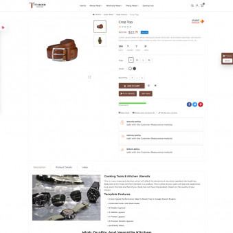 Titanium Fashion - Stylish Theme for Fashion Boutiques