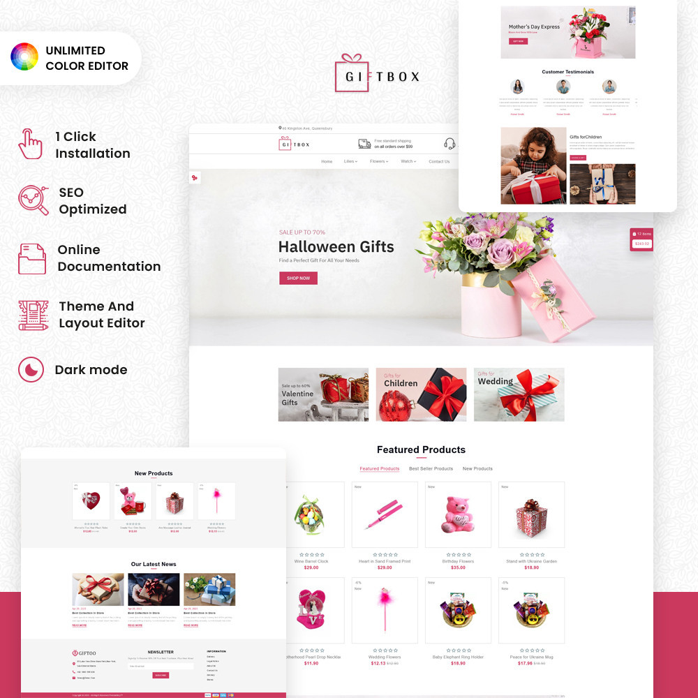 GIFTBOX - Creative Themes for Gift Retail GIFTBOX - Creative Themes for Gift Retail