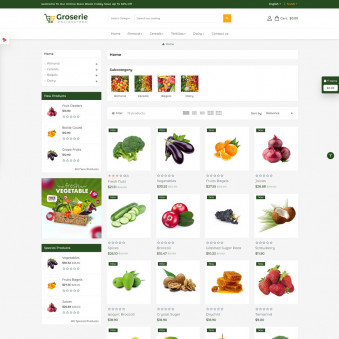 Groserie - Premium Templates for Grocery Stores