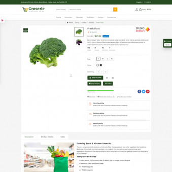 Groserie - Premium Templates for Grocery Stores