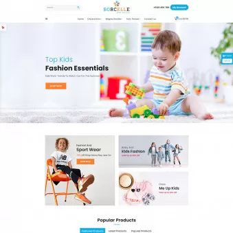 BORCELLE - Cute and Trendy Templates for Kids' Fashion