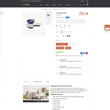 WARDIERE KITCHEN - Creative Templates for Kitchen Retail