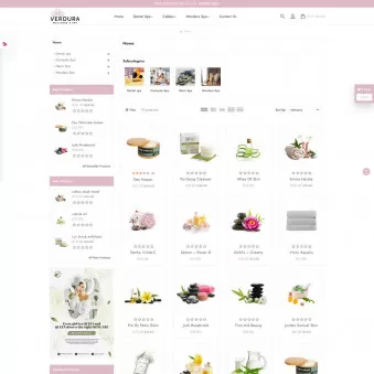 VERDURA SPA - Stylish Templates for Spas and Salons