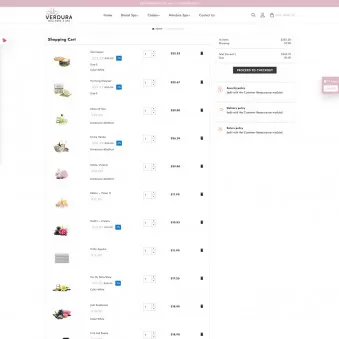 VERDURA SPA - Stylish Templates for Spas and Salons