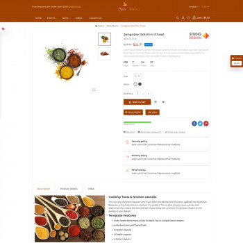 Spice Master - Fresh Templates for Spice Stores