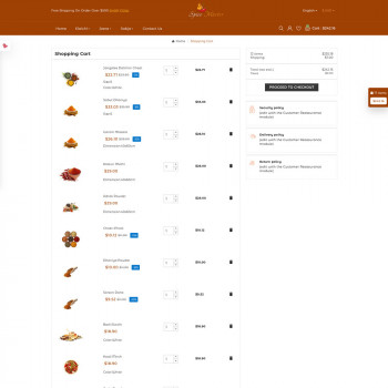 Spice Master - Fresh Templates for Spice Stores