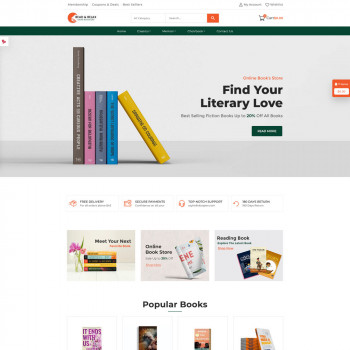 Read & Relax - Elegant Theme for Bookstores