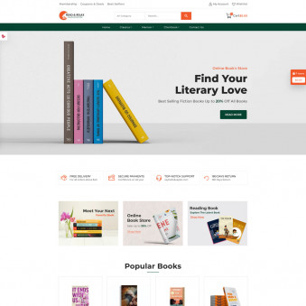 Read & Relax - Elegant Theme for Bookstores