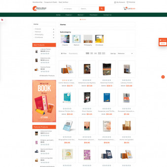 Read & Relax - Elegant Theme for Bookstores