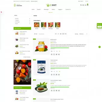 G-Mart - Creative Templates for Organic Stores