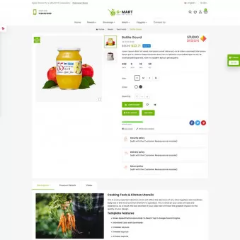 G-Mart - Creative Templates for Organic Stores