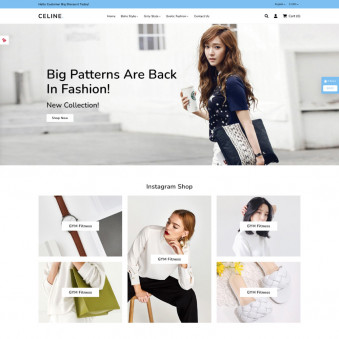 Celine - Unique Theme for Fashion Shops