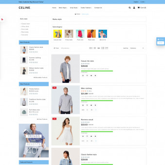 Celine - Unique Theme for Fashion Shops