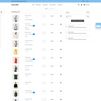 Celine - Unique Theme for Fashion Shops