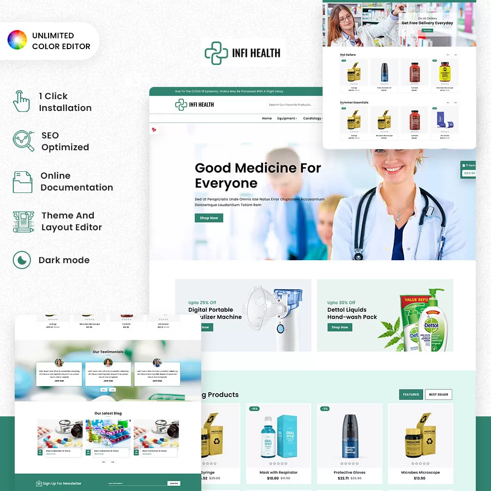 Infi Health - Modern Designs for Medical Services