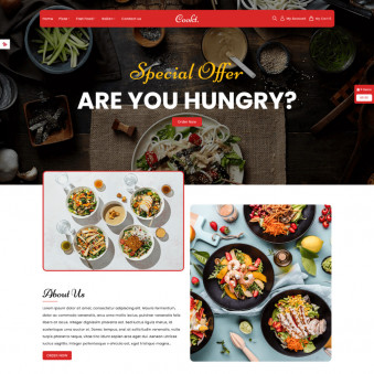 Cookt - Innovative Templates for Food Retail