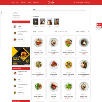 Cookt - Innovative Templates for Food Retail