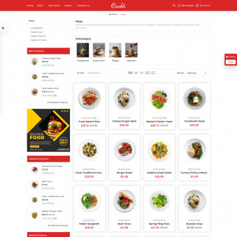 Cookt - Innovative Templates for Food Retail