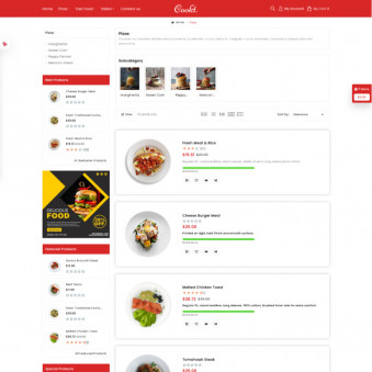 Cookt - Innovative Templates for Food Retail