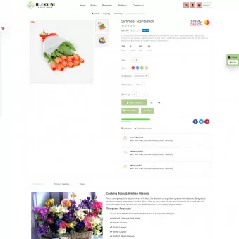 Blossom Boutique Theme for Floral Shops