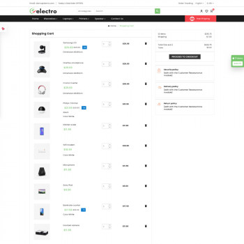 Electro Modern Theme for Electronics Stores