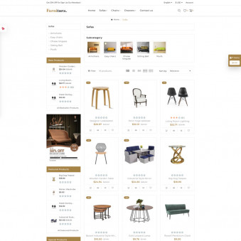Furnitura Themes for Home Furnishings