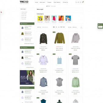 Trend Fashion- Sleek Designs for Stylish Boutiques
