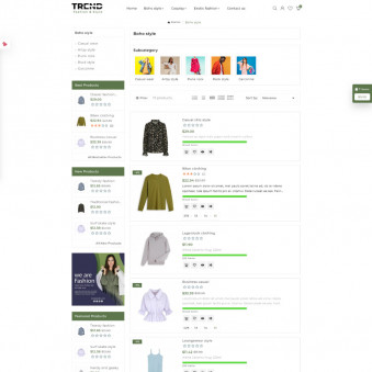 Trend Fashion- Sleek Designs for Stylish Boutiques