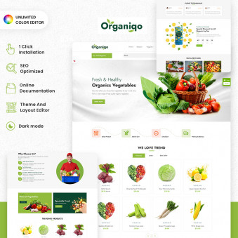 Sophisticated Themes for Organic Goods