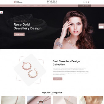 Foreli jewellery : Modern Templates for Jewelry Stores