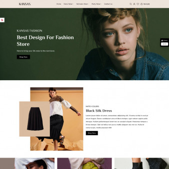 Kansas Theme for Trendy Fashion Brands