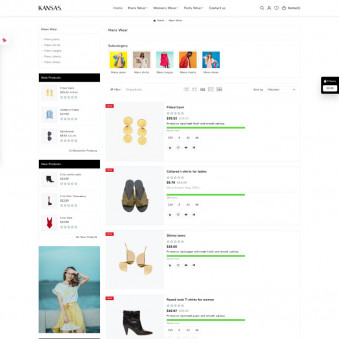 Kansas Theme for Trendy Fashion Brands