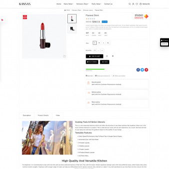 Kansas Theme for Trendy Fashion Brands