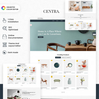 Centra - Stylish Templates for Home Décor Retail
