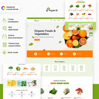 Ginyard - Unique Designs for Organic Businesses